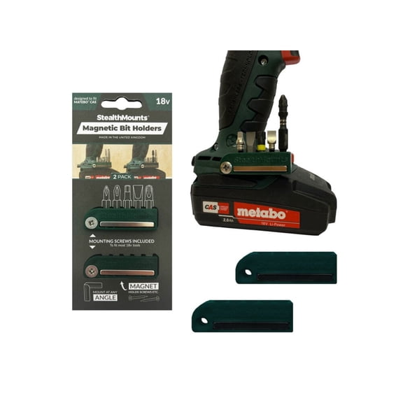Stealthmounts Bit Holder Metabo Cas 2Pk Blue