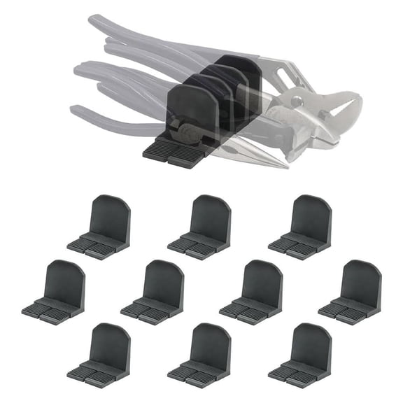 Stealthmounts Tpe Drawer Hive Plier Holder, Black, 10 Pieces
