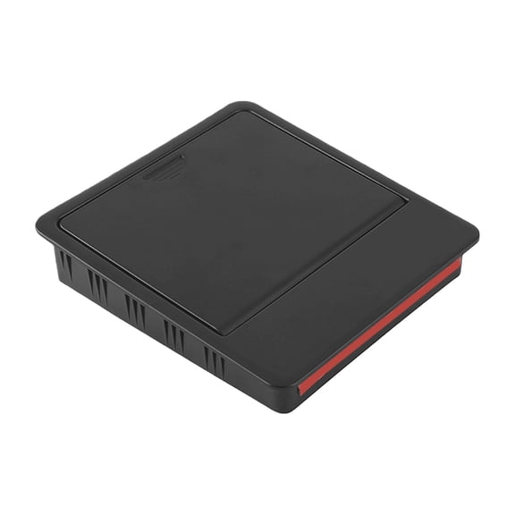 Stealthy Car Center Console Storage Tray For Privacy Protective Interior Organizers Concealed Compartment Plastic Design