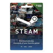 Steam $100.00 Gift Card [Physical]