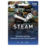 Steam $20 Gift Card, Valve - [Physically]