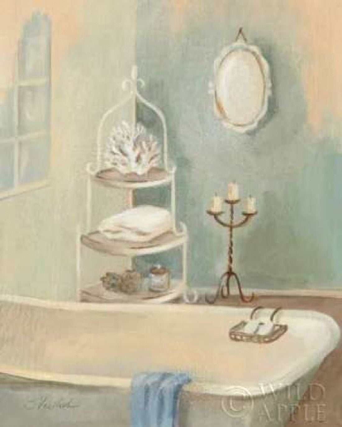 Steam Bath IV - Wag Canvas Art - Silvia Vassileva (24 x 30)
