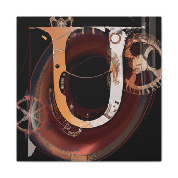 "Steam Boiler Utopia" - Canvas