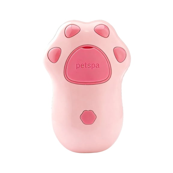 Steam Brush for Cats and Dogs, Petspa Pet Grooming Tool with Steam Spray Massage Function, Three In One Pet Spa Brush for Home Use, Pink