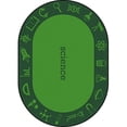 thumbnail image 1 of Steam Classroom Kid Essentials Oval Rug Science, 1 of 1
