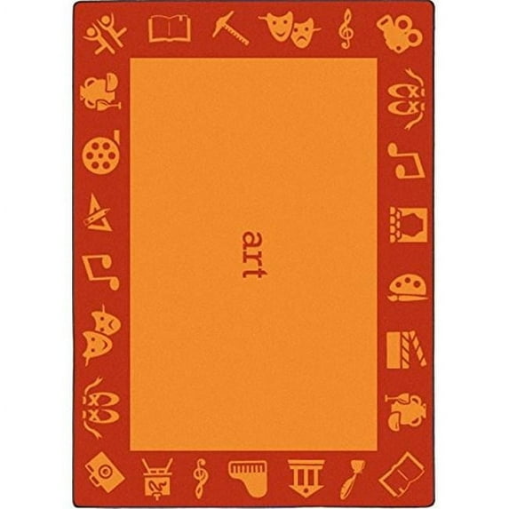 Steam Classroom Kid Essentials Rectangle Rug Art