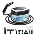 thumbnail image 1 of Steam Cleaner 1500W with 1.8L Tank, Handheld Steam Cleaner with 12 Accessories, 15s Fast Heat, Adjustable Steam Control for Bathroom Tile Grout Car Home Cleaning, 1 of 8