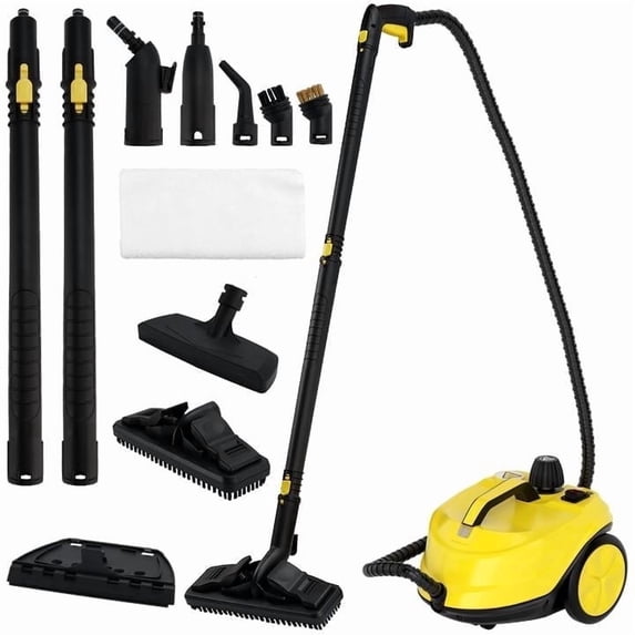 Steam Cleaner, 2000W High Pressure Steamer for Cleaning, Portable Steam Cleaner with 2L Water Tank, 3 Levels Control, Steam Cleaner for Home, Car, Furniture, Bed Bugs