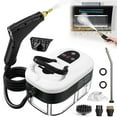 thumbnail image 1 of Steam Cleaner, 2500W High Pressure Handheld Steamer, Handheld Steam Cleaner, 10s Fast Heat-Up & 40.58OZ Large Tank, Portable Multi Steam Cleaning for Car Detailing,Window,Couch,Carpet,Furniture, 1 of 7