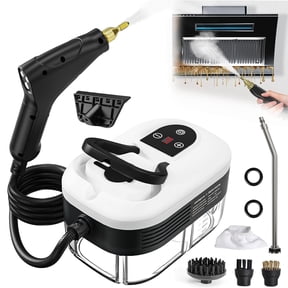 Steam Cleaner, 2500W High Pressure Handheld Steamer, Handheld Steam Cleaner, 10s Fast Heat-Up & 40.58OZ Large Tank, Portable Multi Steam Cleaning for Car Detailing,Window,Couch,Carpet,Furniture