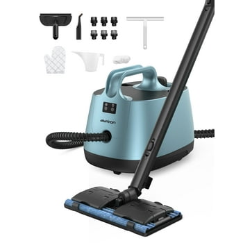 Steam Cleaner, Aspiron Steamer with 21 Accessories, Portable Multipurpose Steam Cleaner for Car, 5 Mins Heating with 1.5L Tank, Heavy Duty Steam Cleaner Carpet and Upholstery, Floors, Tiles, Car