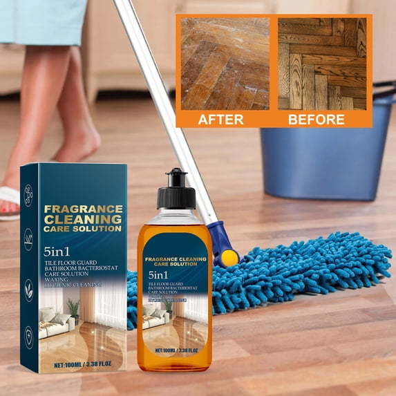 Steam Cleaner for Floors, Steam Cleaner Solution, deep Steam Cleaner Refill, 100Ml 5-in-1 Fragrant formula, for Use with Floor Steamers for Hardwood and Tile, Tile Cleaner