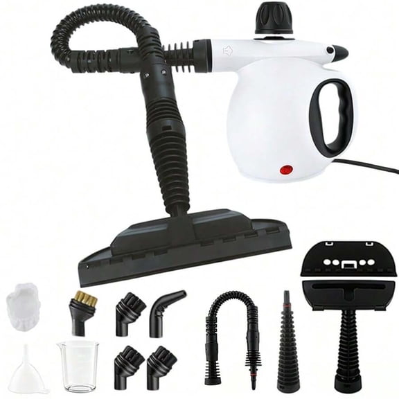 Steam Cleaner, HandHeld Steam Cleaners, Portable Steam Cleaning, Steam Cleaner Hand Held, Multi-Purpose Portable Steamer With 12 Accessory Kit For Sofa, Kitchen, Tile, Curtains, Carpets, Window