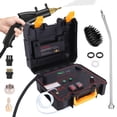 thumbnail image 1 of Steam Cleaner, 2500W High Pressure Handheld Steamer for Cleaning, Portable Steam Cleaner for Home Use, High Temperature Steamer Cleaner for Car Detailing, Kitchen, Bathroom, Black, 1 of 8