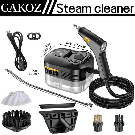 Steam Cleaner, Handheld Steam Cleaner for Household Use, Suitable for Kitchen Grease, Sofas, Small Air Conditioners, and Washing Machines