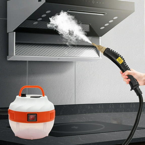 Steam Cleaner for Home Use Car Detailing Steamer for Cleaning Handheld Furniture Portable High Pressure Multipurpose Steam Machine with 0.35Gal Water Tank 1600W for Tiles Upholstery Floor