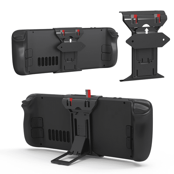 Steam Deck 2-in-1 Wall Mount & Desktop Stand Adjustable Play Dock Holder