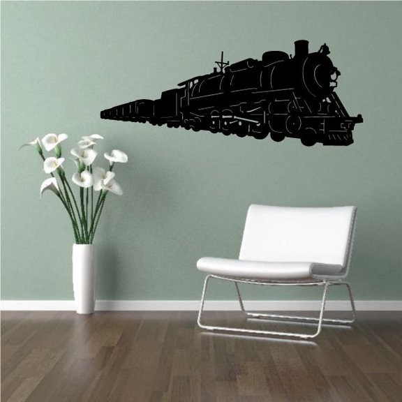 Steam Engine Decal - 36 Inches