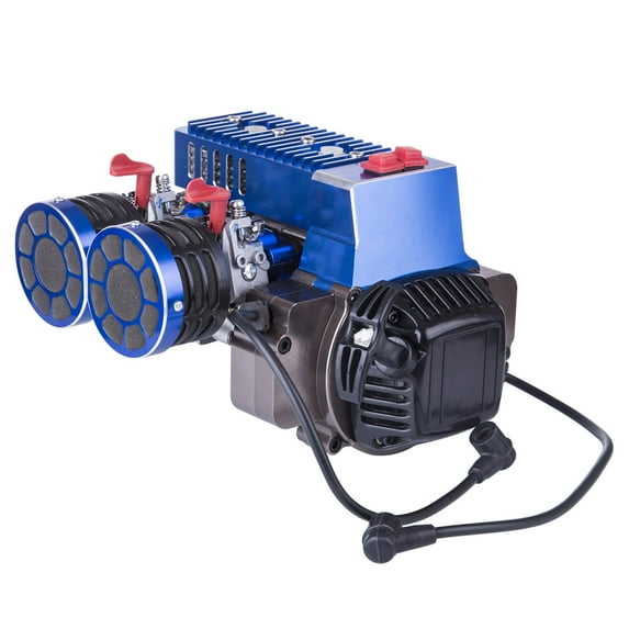 Steam Engine Model Kit That Works, 60cc Inline Twin-Cylinder 15HP High ...