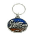 thumbnail image 1 of Steam Engine Pewter Keychain, 1 of 1