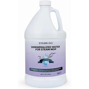 STEAM AND GO Demineralized Water Floor Cleaner Solution for Steam Mops, Lavender, 1 gal