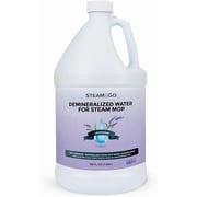 STEAM AND GO Demineralized Water Floor Cleaner Solution for Steam Mops, Lavender, 1 gal