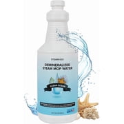 STEAM AND GO Demineralized Water Floor Cleaner Solution for Steam Mops, Clean Ocean, 32 fl oz