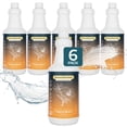 thumbnail image 1 of STEAM AND GO Demineralized Water Floor Cleaner Solution for Steam Mops, Tropical Bloom, 32 fl oz, 6-Pack, 1 of 10