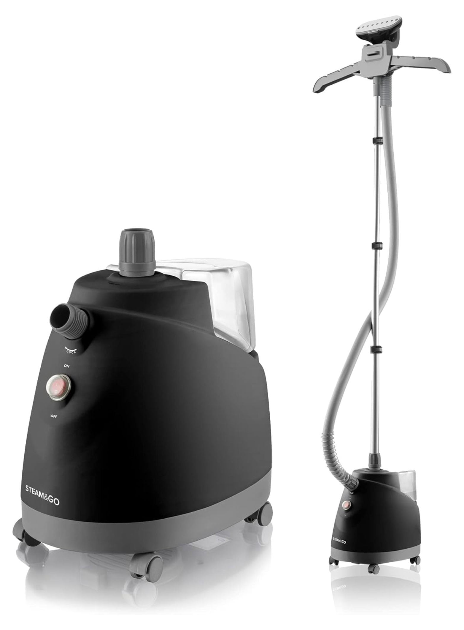 Steam & Go The Rival Handheld Steamer for Clothes, Upright Foldable