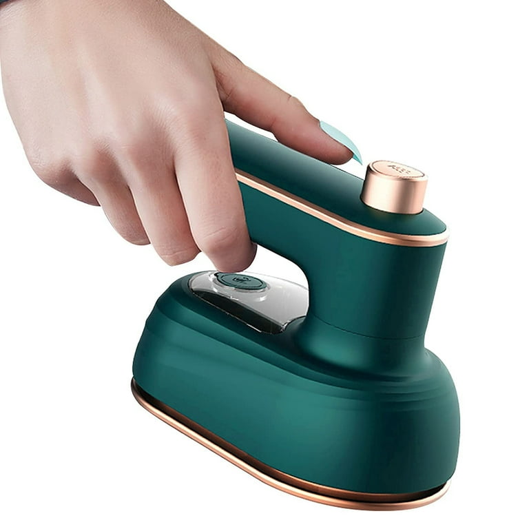 Steam Iron for Clothes Travel Steamer for Clothes Portable Handheld Steamer Iron Support Dry and Wet Ironing Fast Heat Up 180 Rotatable Small