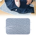 thumbnail image 1 of Steam Ironing Matth Padding (Portable Quilting Blanket, Travel Pressing Mat), Medium Size 48 * 72 Mesh Pad, Medium 48X72 Ironing Mat With Net Padding, Heat-Resistant For Tabletop Or Bed Pressing, 1 of 8