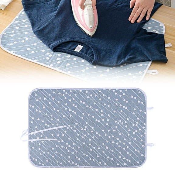 Steam Ironing Matth Padding (Portable Quilting Blanket, Travel Pressing Mat), Medium Size 48 * 72 Mesh Pad, Medium 48X72 Ironing Mat With Net Padding, Heat-Resistant For Tabletop Or Bed Pressing