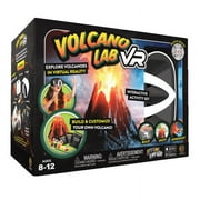 مجموعة أدوات التعلم التفاعلية الغامرة Volcano Lab VR Science للأطفال من Abacus Brands مع نظارات الواقع الافتراضي