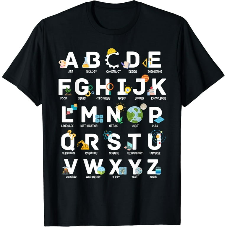Letter Z T-Shirt - Alphabet Tees Letter Z T-Shirt - Alphabet Tees