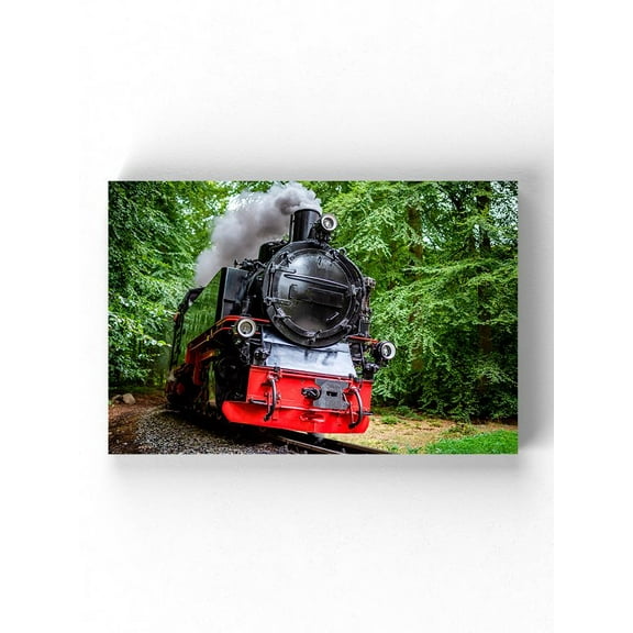 Steam Locomotive Train Wrapped Canvas  -Image by Shutterstock,