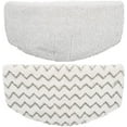 thumbnail image 1 of Steam Mop Cleaner Pads Washable Microfiber Mop Pads for Bissell Powerfresh Steam Mop 1940 1440 1544 Series, Model 19402 19404 19408 1940A 1940Q 1940T 1940W (2 Packs), 1 of 4