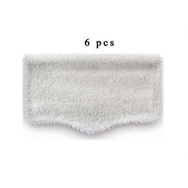 Steam Mop Cleaning Pads 6 pc, for Shark S3101, S3102, S3250, S3251, SK115, SK140, SK141, SK435CO