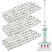 Steam Mop Pads Fits for Shark S1000 S1000A S1000C S1000WM S1001C, Washable Replacement Cleaning Accessory-3 Pack