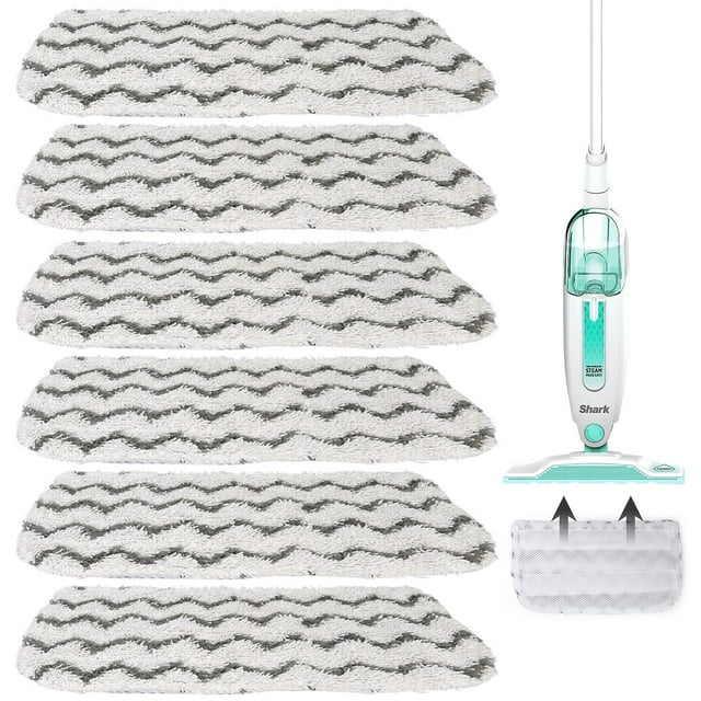 Steam Mop Pads for Shark S1000 S1000A S1000C S1000WM S1001C Washable