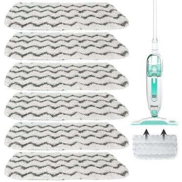 Steam Mop Pads for Shark S1000 S1000A S1000C S1000WM S1001C S2001 Washable Replacement Steamer Mop Pads for All Hard Floors