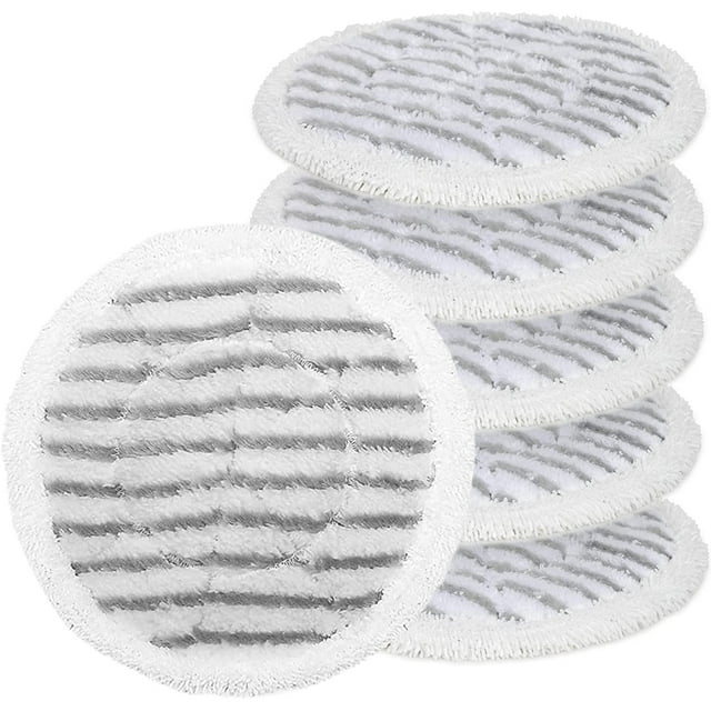 Shark Series S7000 Compatible Steam Mop Replacement Pads, 6Pack for Dirt Cleaning