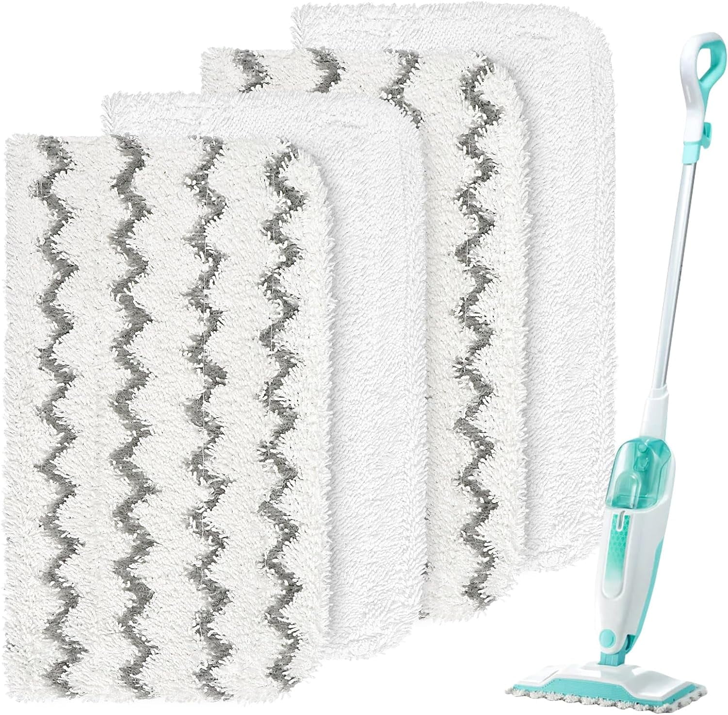 Steam Mop Replacement Pads for Shark Steam Mop S1000/S1000A/S1000C/S1000WM/and S1001CReusable
