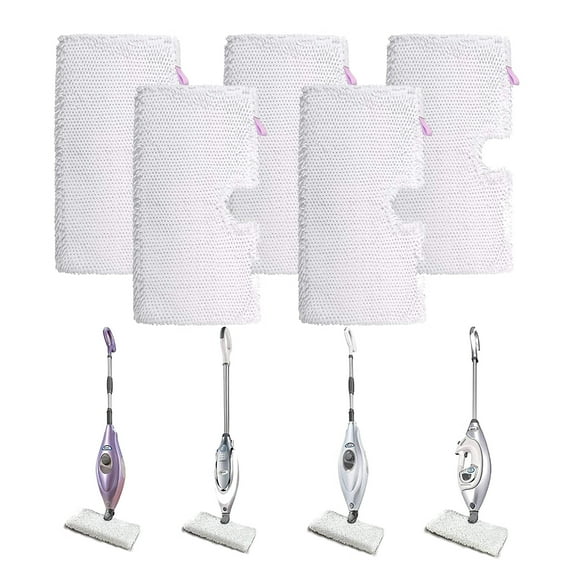 Steam Mop Replacement Pads for Shark Steam Pocket Mop S3500 Series S3501 S3601 S3550 S3901 SE450 S3801CO S3601D S2901 S2902, 5 Pack