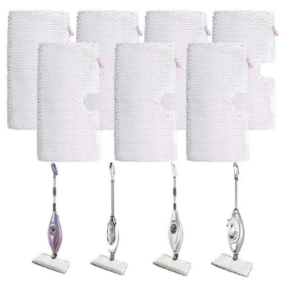 Steam Mop Replacement Pads for Shark Steam Pocket Mop S3500 Series S3501 S3601 S3550 S3901 SE450 S3801CO S3601D S2901 S2902, 7 Pack