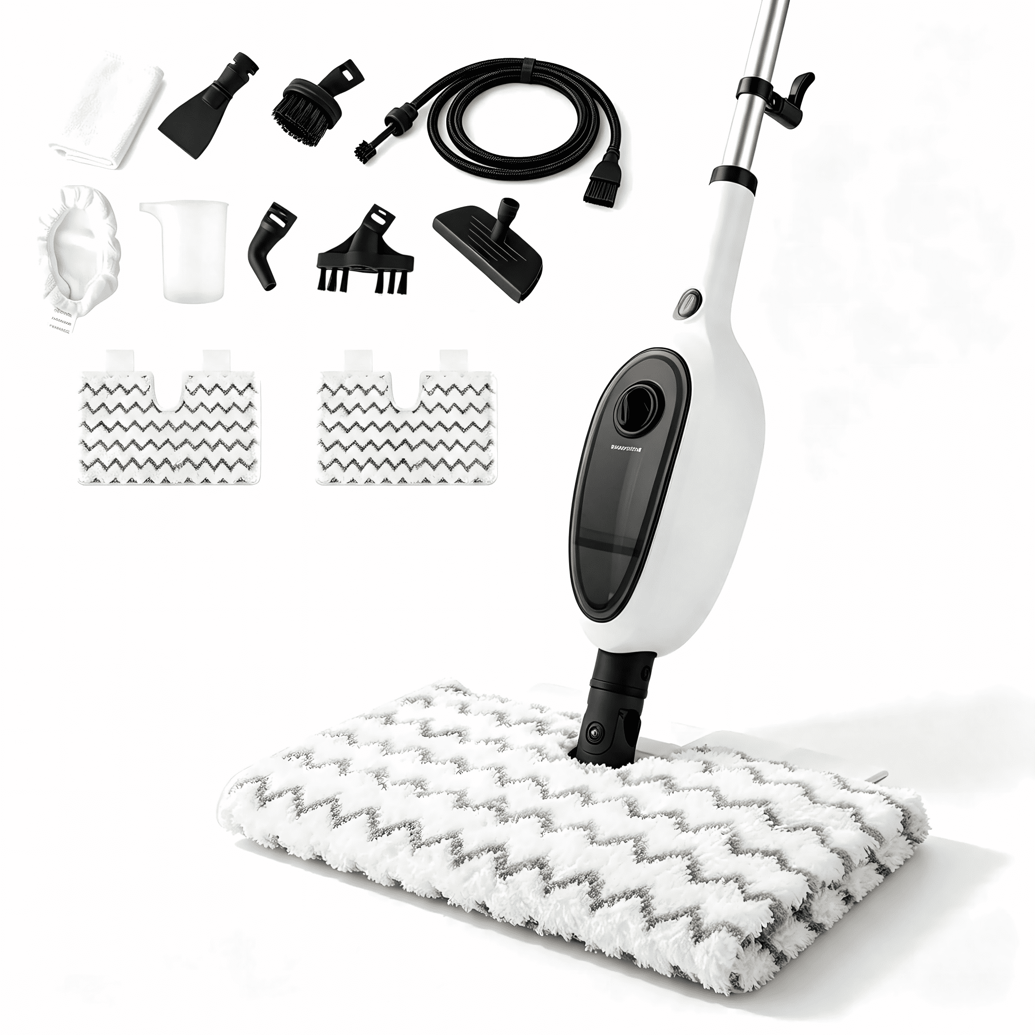 Steam Mops, Double-Sided Flip Steam Cleaner, 15 Seconds Fast Heating, for Kitchen, Wood Tile Hard Floor