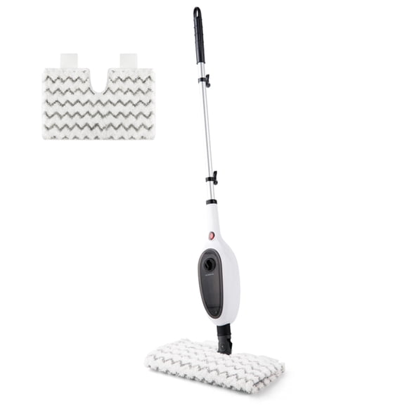 Steam Mops for Floor Cleaning, Unique Double-Sided Flip Design, 15 Seconds Fast Heating 10-in-1 Steam Cleaner for Kitchen, Living Room Wood Floor Tile Cleaning