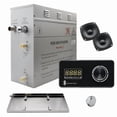 thumbnail image 1 of Steam Planet GH9LBX Superior Encore Plus 9 kW Self-Draining Steam Bath Generator Kit & Bluetooth Horizontal Digital Keypad, Black, 1 of 1