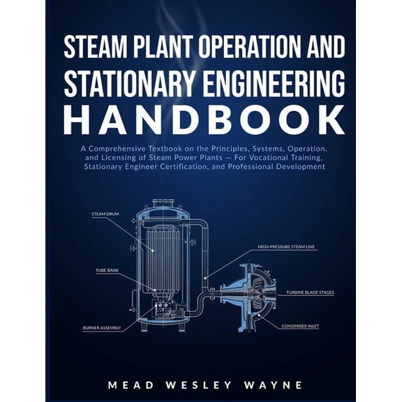 Steam Plant Operation and Stationary Engineering Handbook: A Comprehensive Textbook on the Principles, Systems, Operatio, (Paperback)