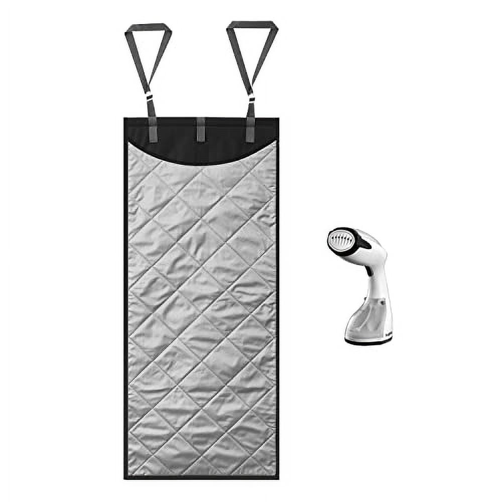 Steam Press Travel Hand Held Clothes Steamer And XL Over The Door Protective Ironing And Steam
