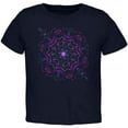 thumbnail image 1 of Steam Punk Gear Mandala Toddler T Shirt Navy 4T, 1 of 1